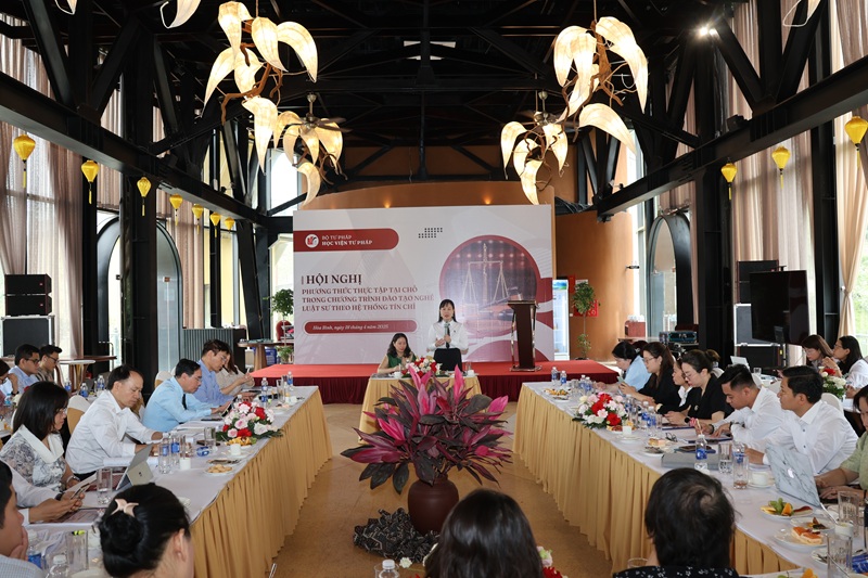 Tập huấn: “Phương thức thực tập tại chỗ trong Chương trình đào tạo nghề luật sư theo hệ thống tín chỉ”